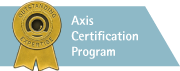 Mini banner - Axis Certification program
