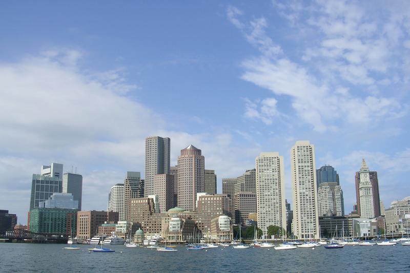 boston skyline in daylight
