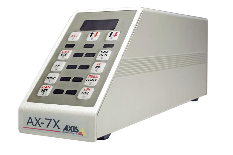 1985: Axis first product: a protocol converter