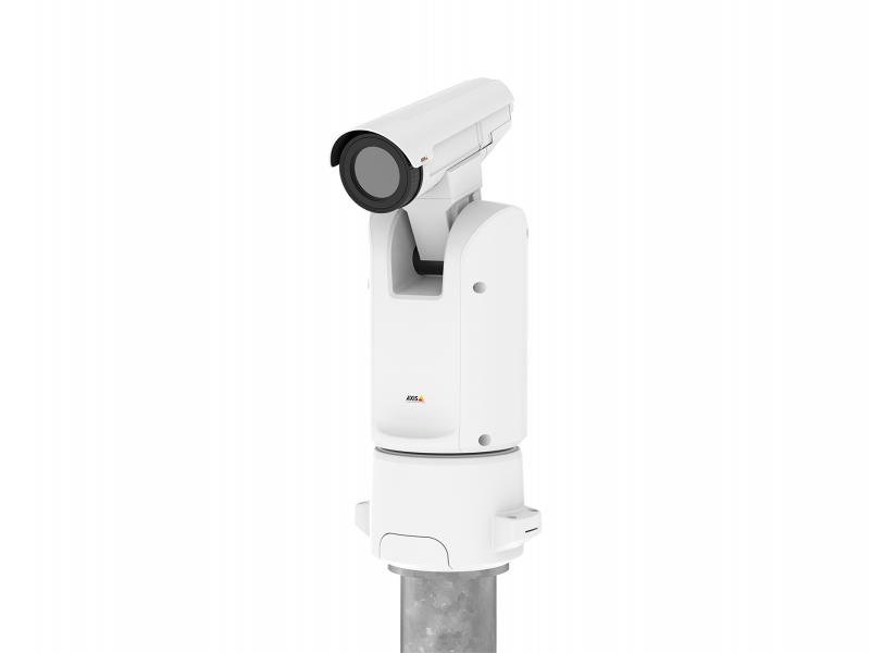 AXIS Q8641-E PT Thermal IP Camera on column