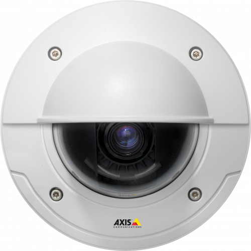 IP Camera AXIS P3346-VE has P-Iris control and superb video quality in HDTV. Viewed from it´s front
