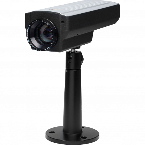 IP Camera AXIS Q1755 has HDTV quality and intelligent video capabilities. The camera is viewed from it´s left.