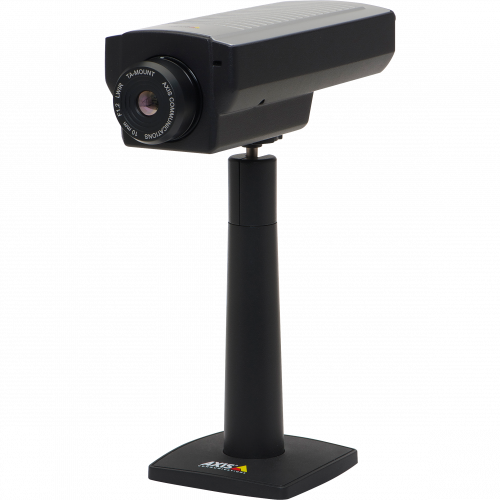 IP Camera AXIS Q1922 has superior VGA resolution and thermal imaging. Viewed from it´s left side.