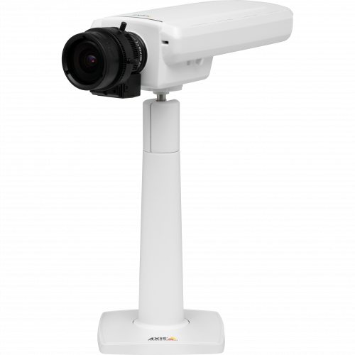 IP Camera AXIS P1365 has flexible CS-mount lens alternatives and up to 50 or 60 fps in HDTV 1080p.