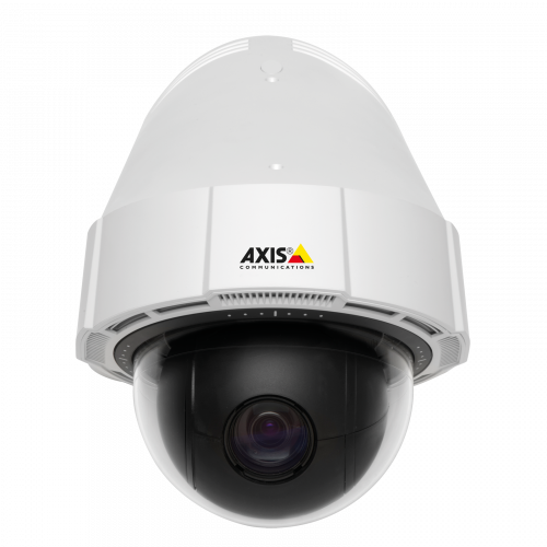 La caméra IP AXIS P5414-E propose des ports audio et d’entrée/sortie bidirectionnels avec des performances HDTV 720p