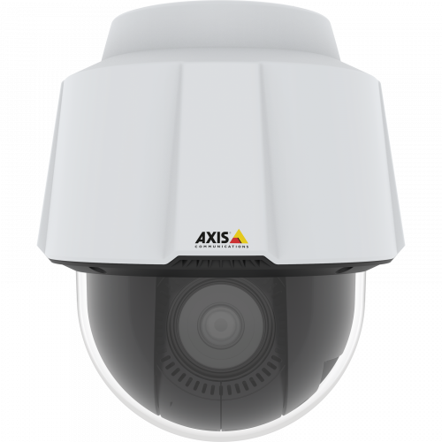  Axis IP Camera P5655-Eは、H.264およびH.265をサポートするZipstreamと署名付きファームウェアおよびセキュアブートを備えています
