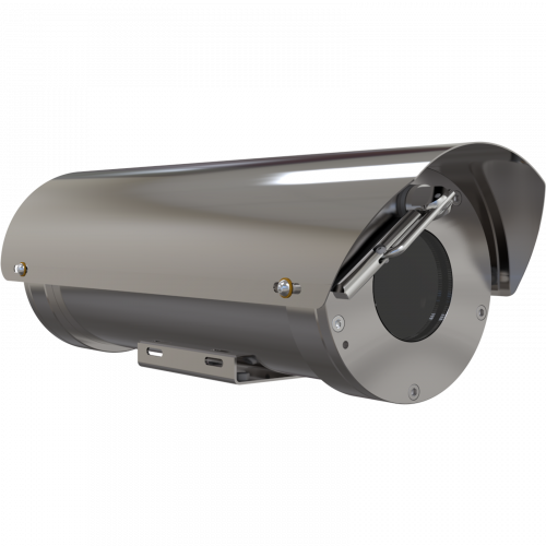 La caméra IP XF40-Q1765 Explosion-Protected dispose d'un zoom 18x et de la mise au point automatique.