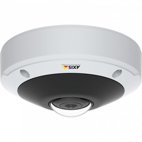AXIS M3057-PLVE IP Camera has Axis Zipstream technology. The product is viewed from its front.