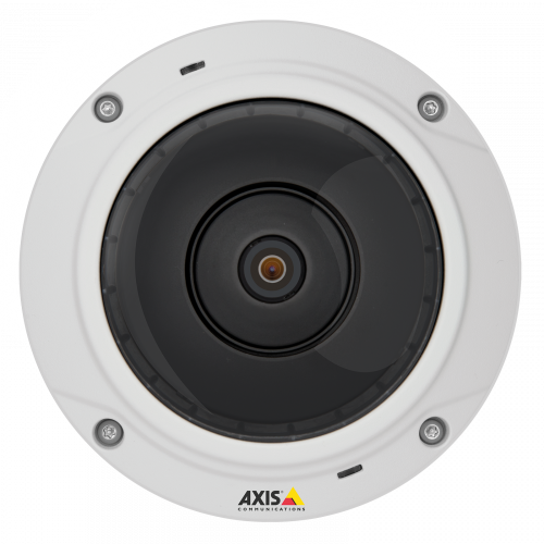 AXIS IP Camera è dotata di PTZ digitale e streaming di viste multiple con viste sottoposte a dewarping