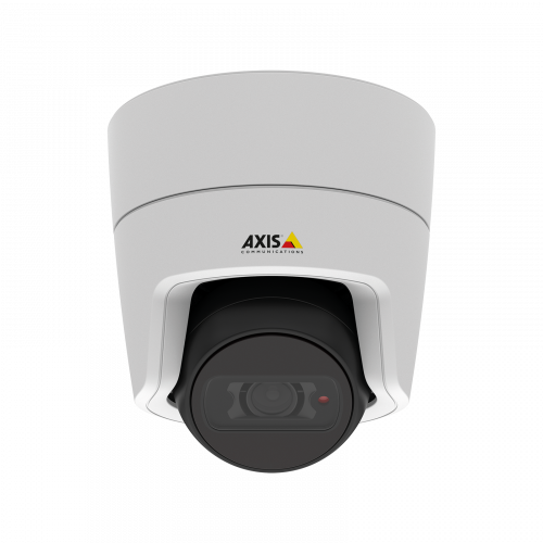 Axis IP Camera M3104-VE ma wbudowane oświetlenie w podczerwieni, jest dyskretna i wszechstronna