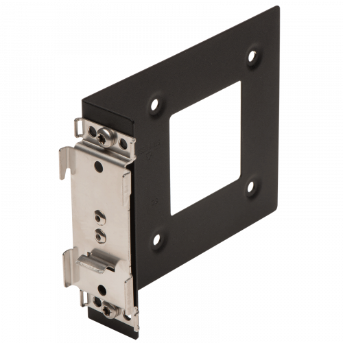 AXIS F8002 DIN Rail Clip from the left angle