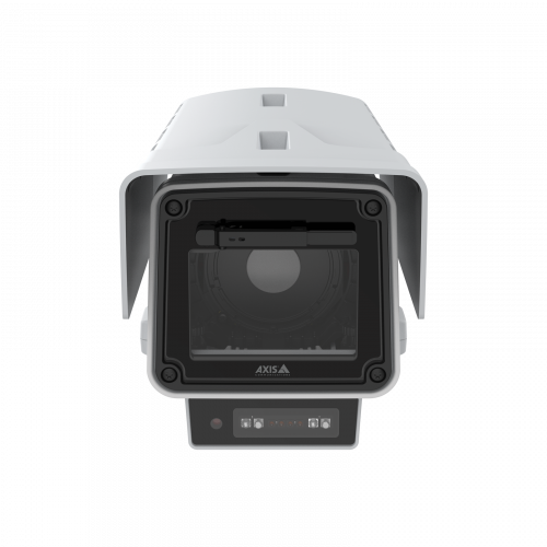 AXIS Q1656-BLE Box Camera、正面から見た図