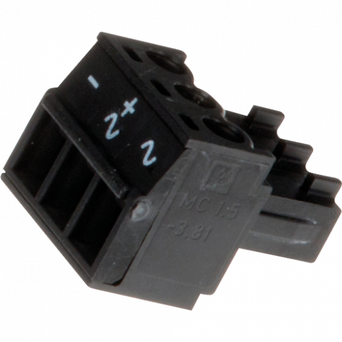 AXIS Connector A 3-pin 3.81 Straight
