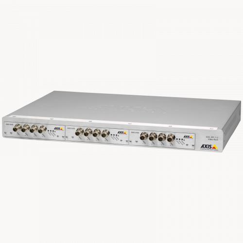 AXIS 291 1U Video Server rack from left angle