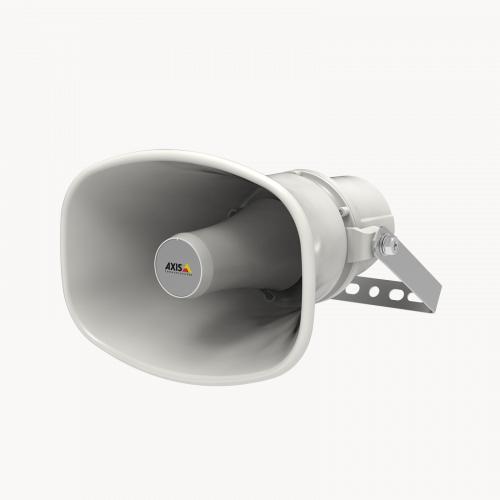 AXIS C1310-E Network Horn Speaker visto pelo ângulo esquerdo