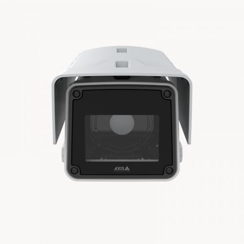 AXIS Q1656-BE Box Camera, viewed from its front