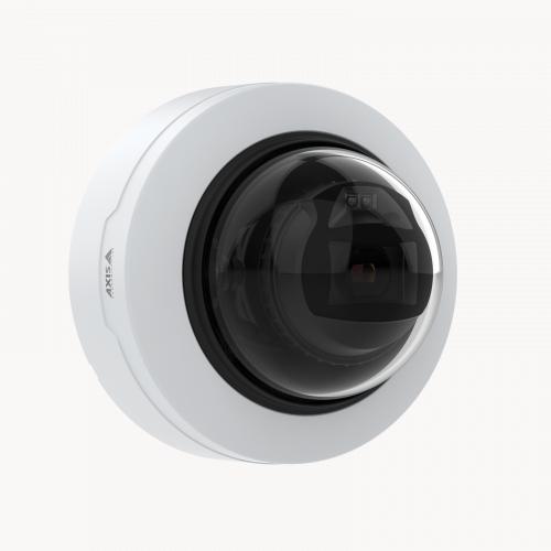 AXIS P3265-LV Dome Camera mounted on wall from right