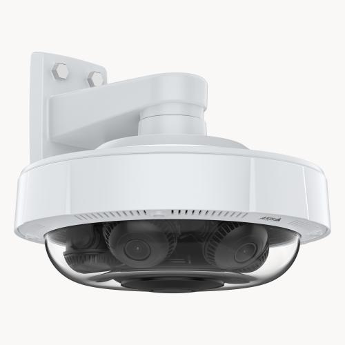 multidirectional camera mounted with wall mount