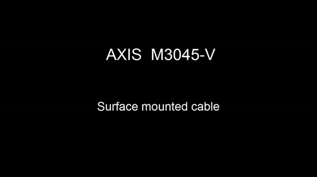 AXIS M3045-WV Network Camera ユーザーマニュアル
