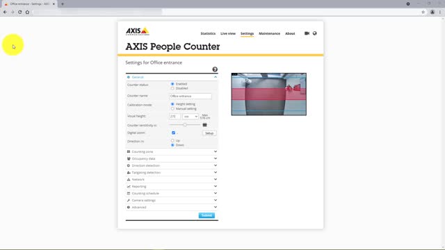 AXIS People Counter