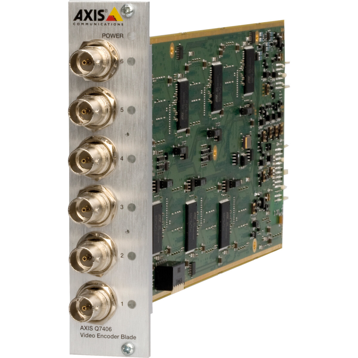 Axis Communications Q7406 6 Channel Video Encoder Blade 0289-001