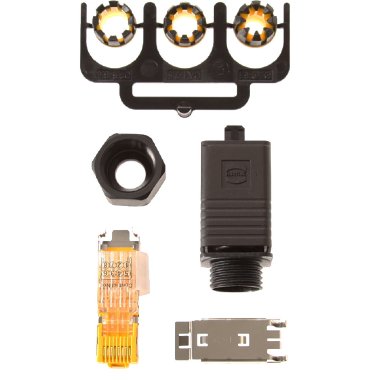 RJ45 connector push pull plug | Axis 