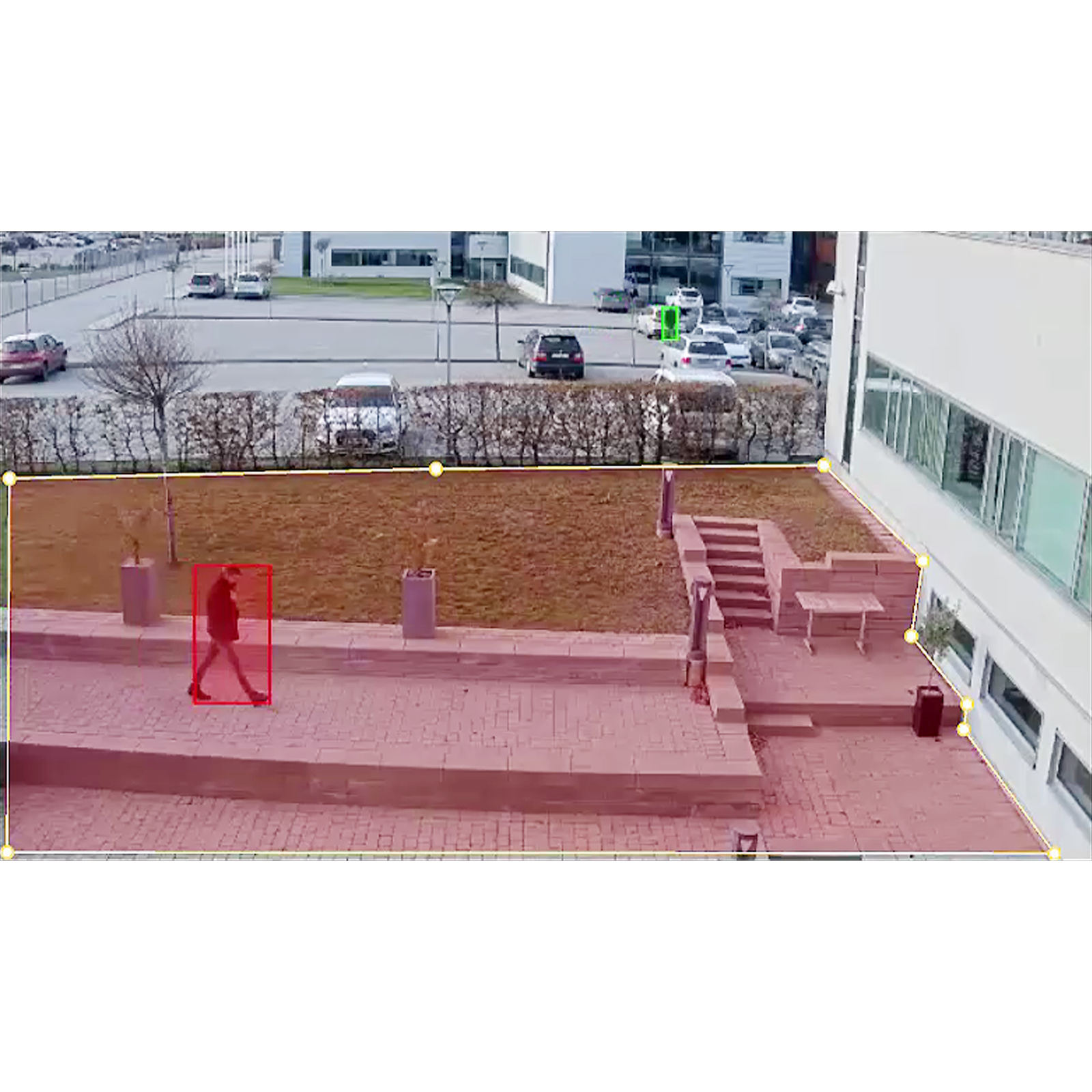 Axis camera store motion detection