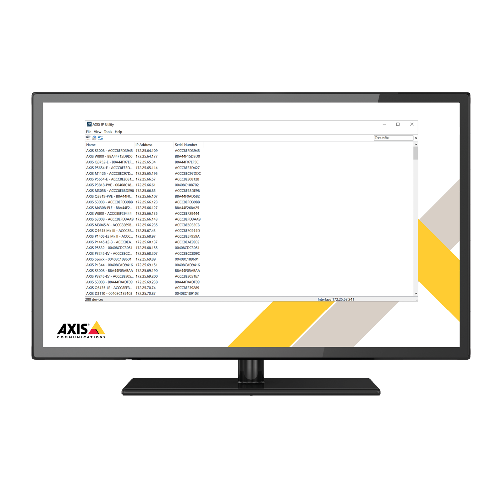 Axis Ip Utility Axis Communications