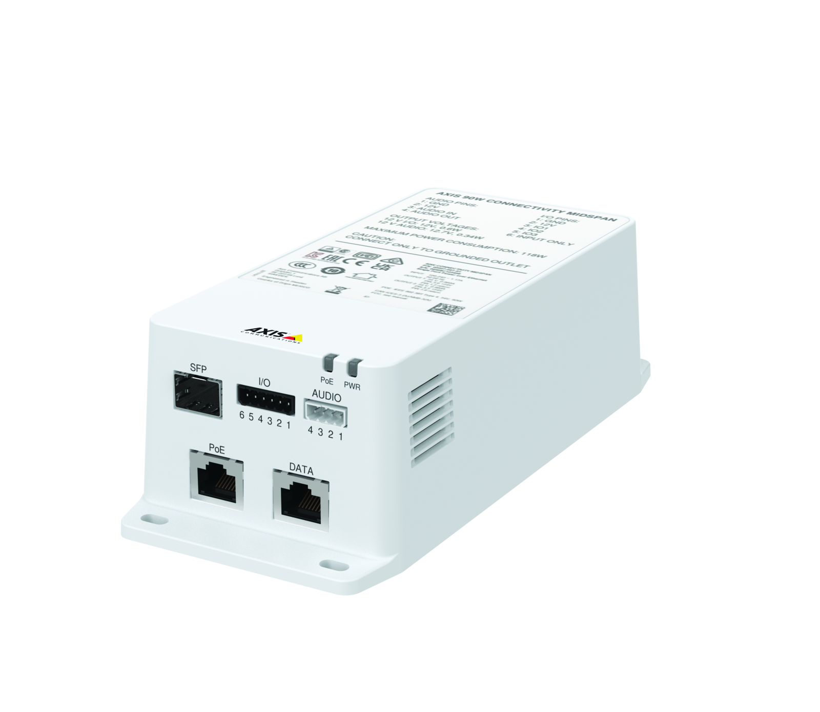 AXIS TU8003 90 W Connectivity Midspan | Axis Communications