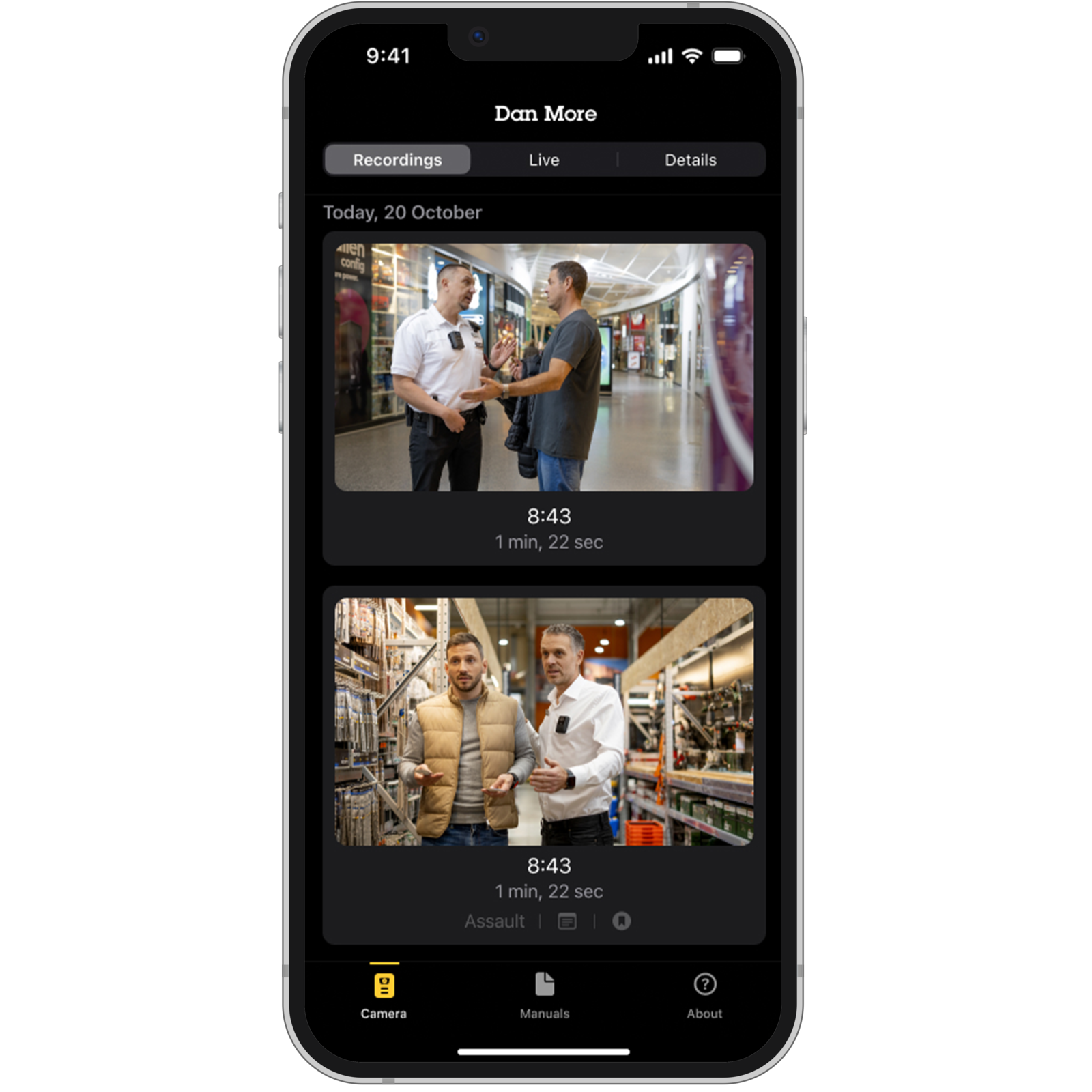 AXIS Body Worn Assistant mobile apps | Axis Communications