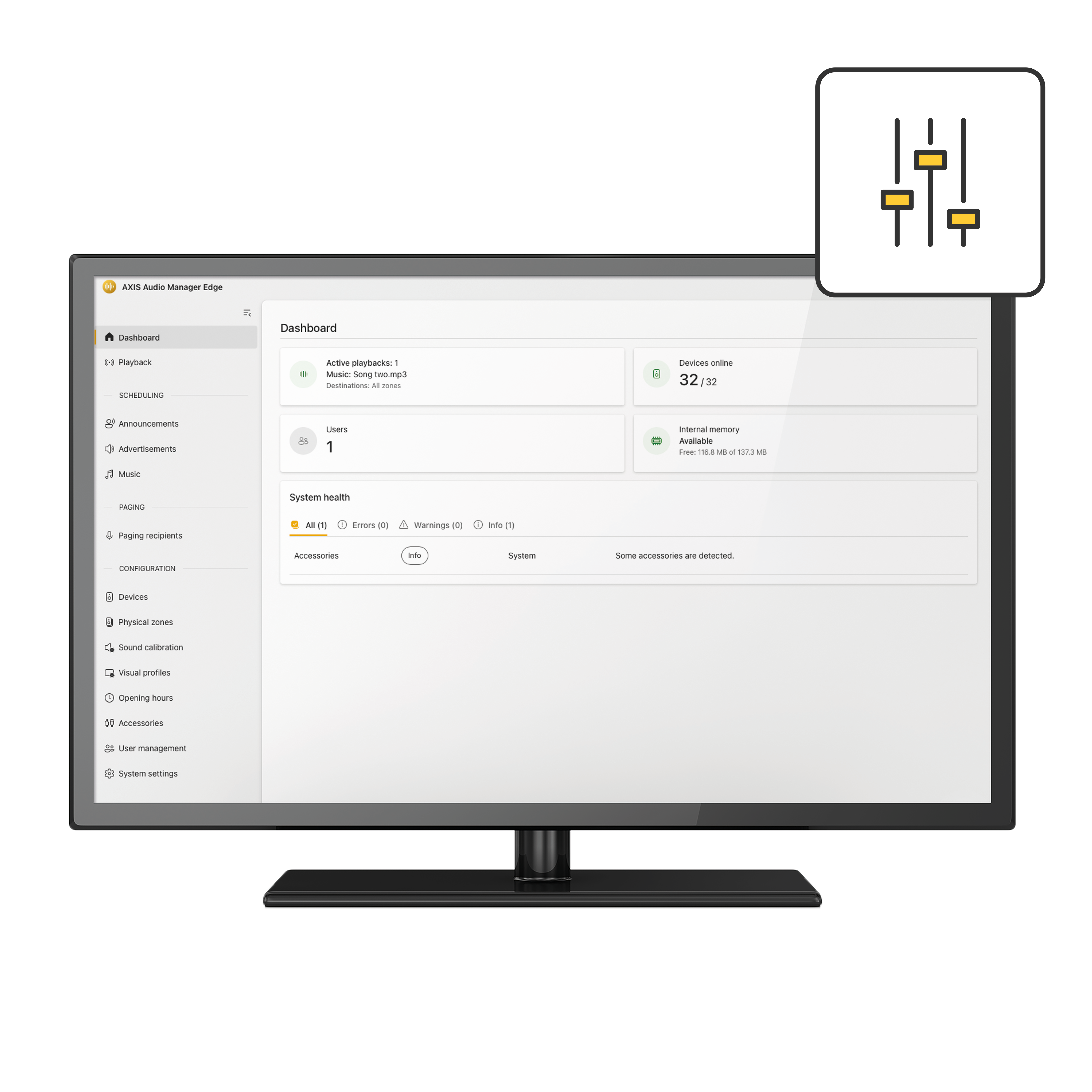 AXIS Audio Manager Edge | Axis Communications