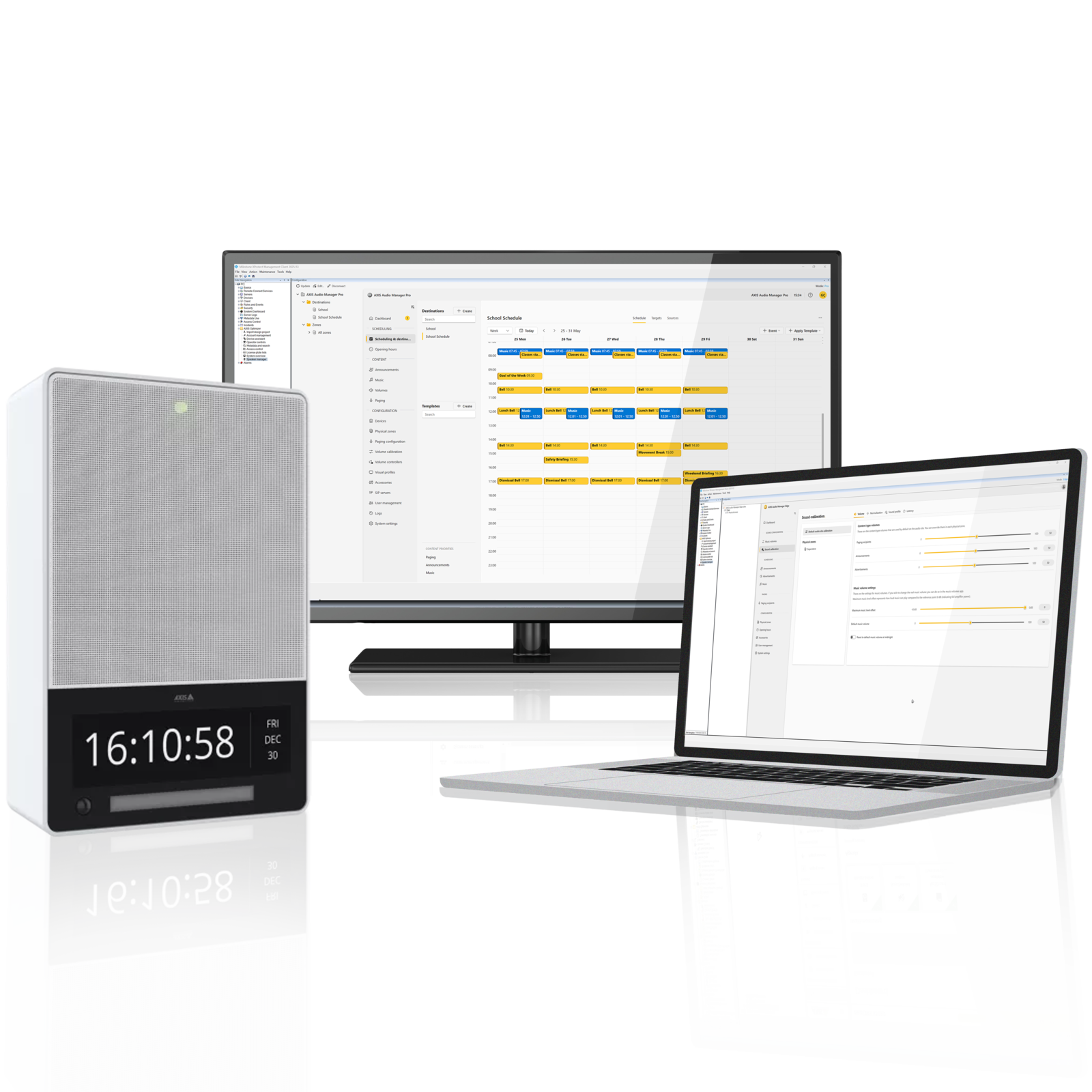 AXIS Audio Manager for XProtect® | Axis Communications