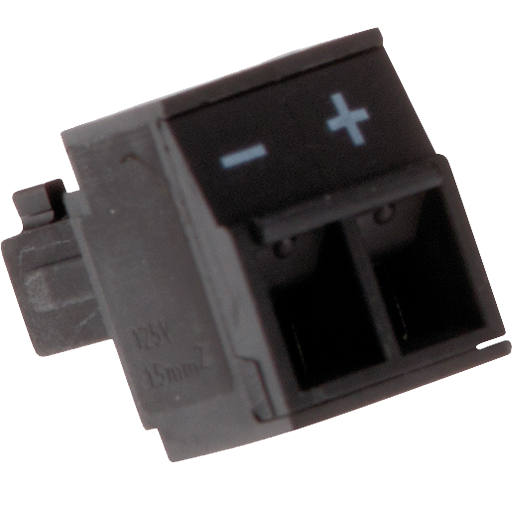 AXIS Connector A 2-pin 3.81 Straight, 10 pcs | Axis