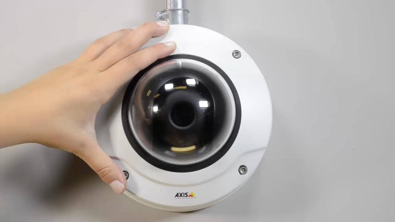 ⑤【美品、保証あり】屋外対応ネットワークカメラ AXIS M3205-LVE Axis M3205-LVE outdoor HD 1080p dome network camera