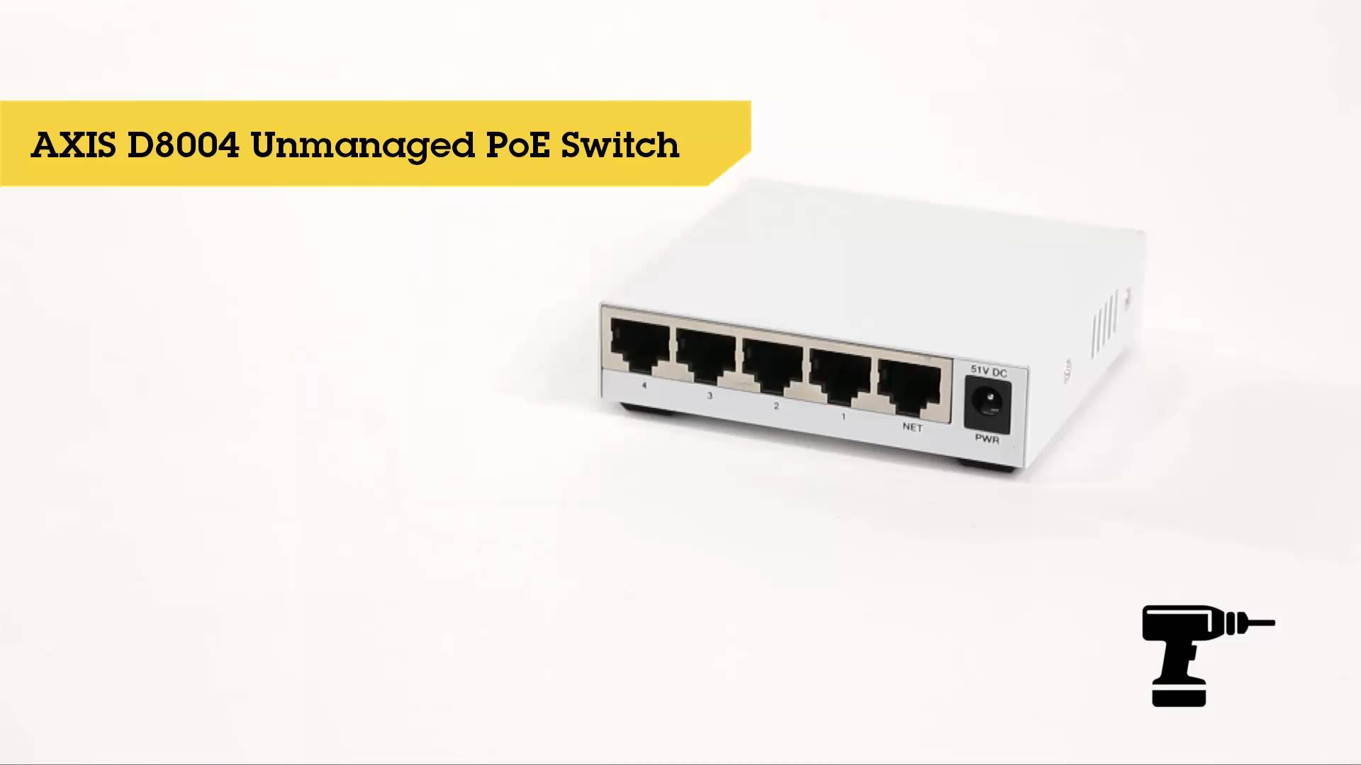 D8004 unmanaged PoE switch | Axis Communications