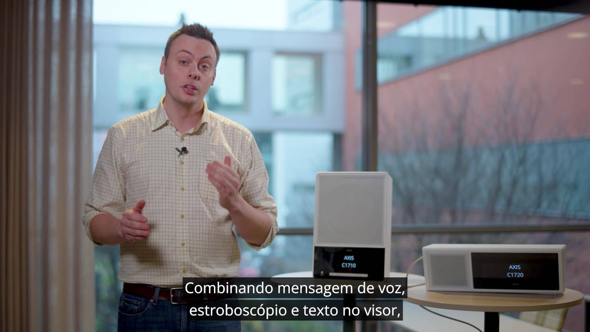 AXIS C17 Network Display Speaker Series | Axis Communications