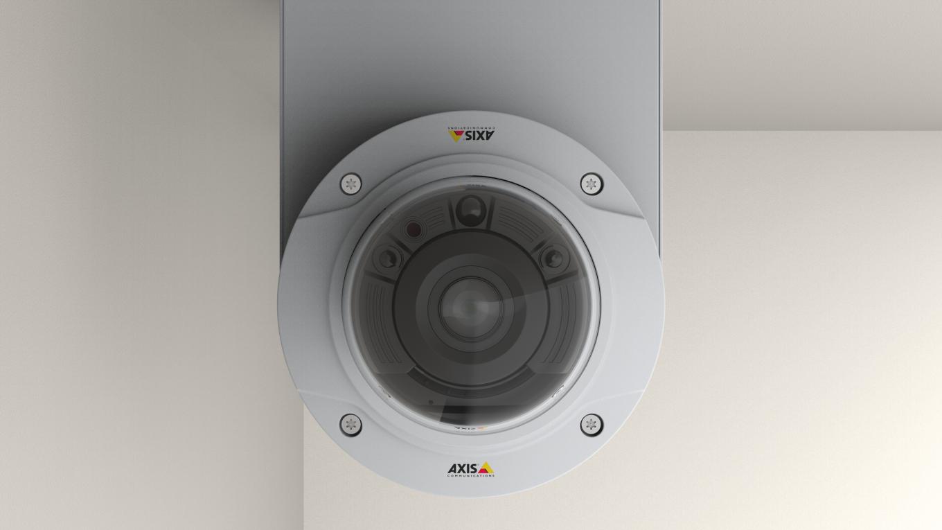 AXIS TP3101 mounted in hard ceiling