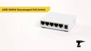 AXIS D8004 Unmanaged PoE Switch - 製品サポート | Axis Communications