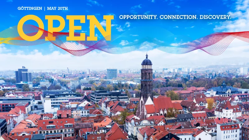Newsroom Headerimage about OPEN 2025 in Goettingen