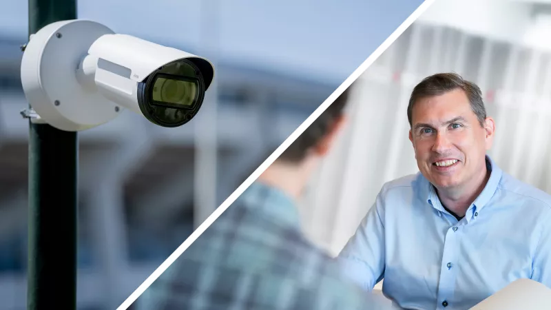 Andres Vigren discussing if the video surveillance market ready for 8K cameras.