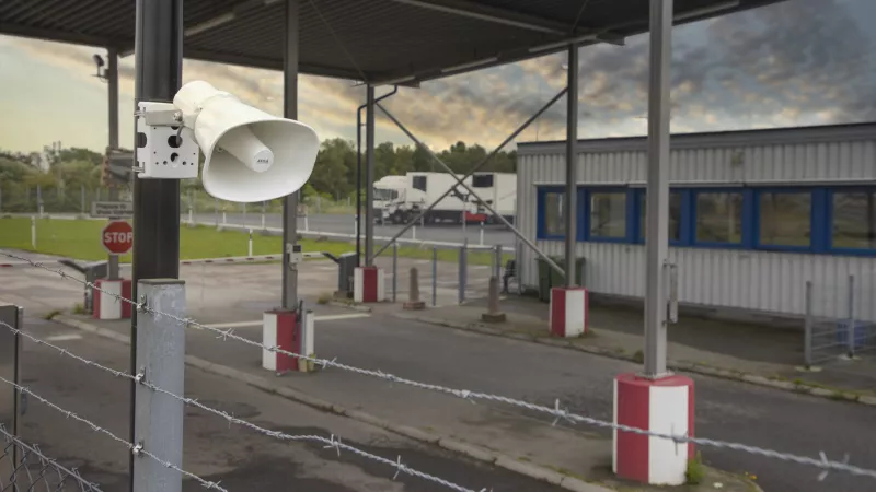 Network audio can be used to enhance security and operations in industrial sites