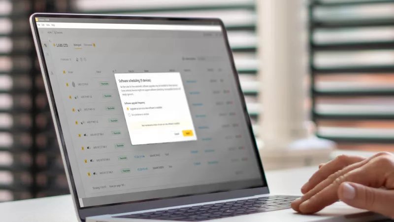Easily manage your Axis devices, anytime, anywhere with AXIS Device Manager Edge