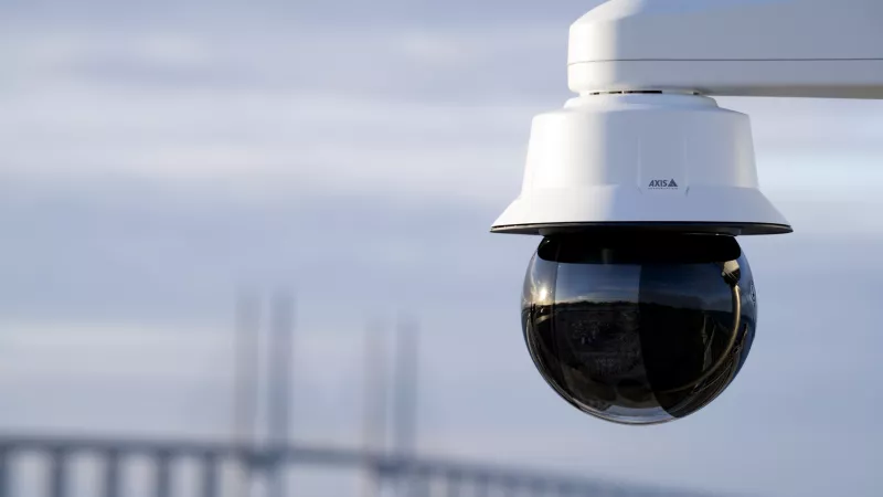 AXIS Q6355-LE, our next-generation, AI-powered PTZ camera