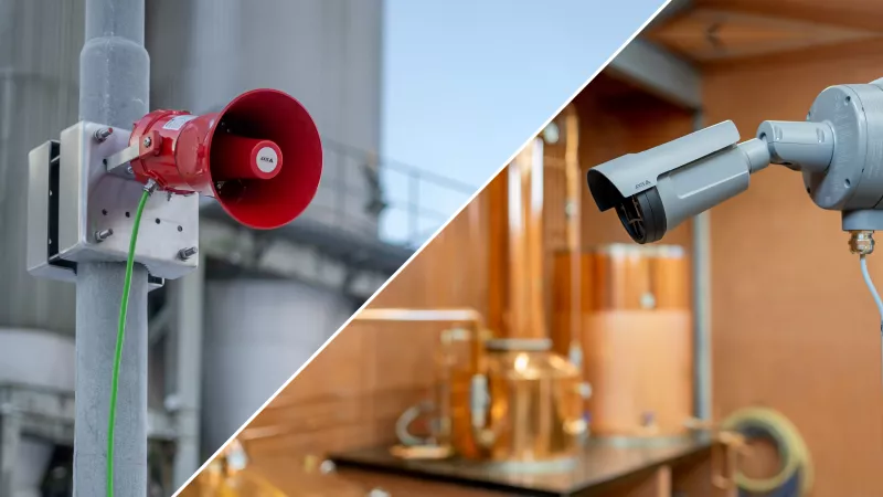Axis launches world’s first explosion-protected thermometric camera specifically designed for Zone/Division 2, and its first Zone/Division 1 explosion-protected network horn speaker