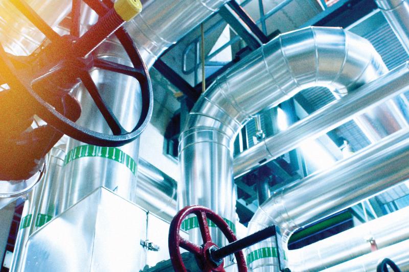 Steel pipes and valves dials