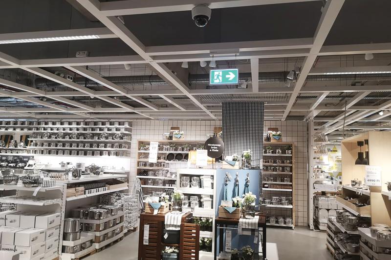 Cealingcam in Ikea kitchen department