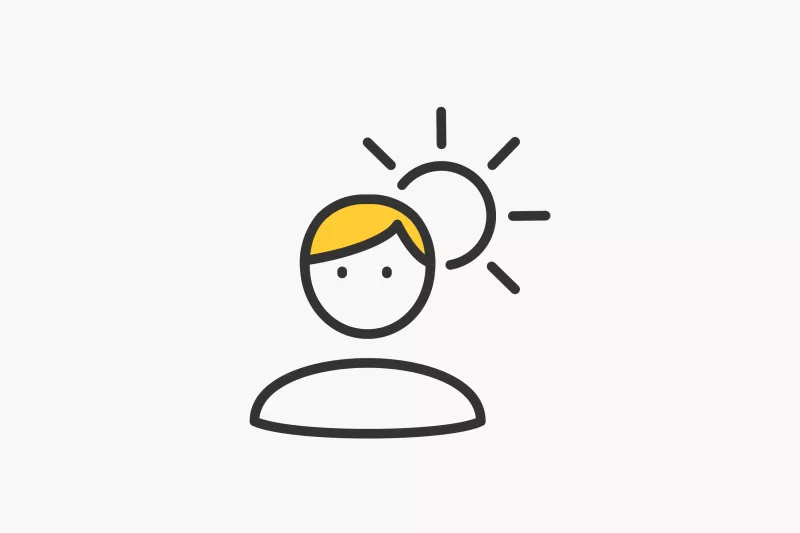 Wide dynamic range icon