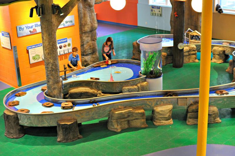 Play center at Children's Museum