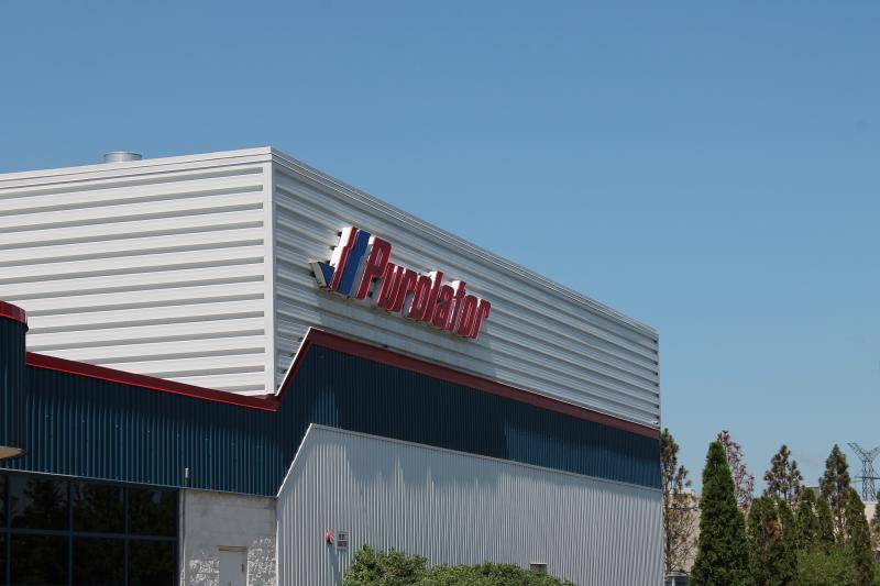 Exterior of Purolator