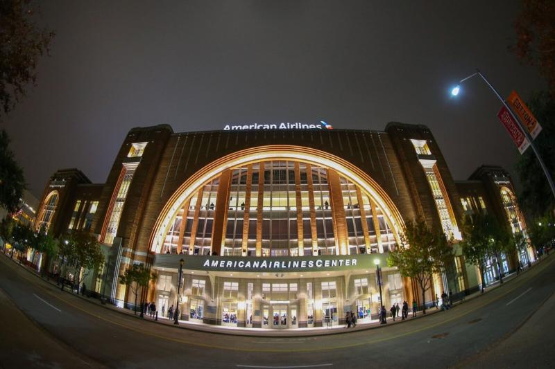 Exterior of American Airlines Center